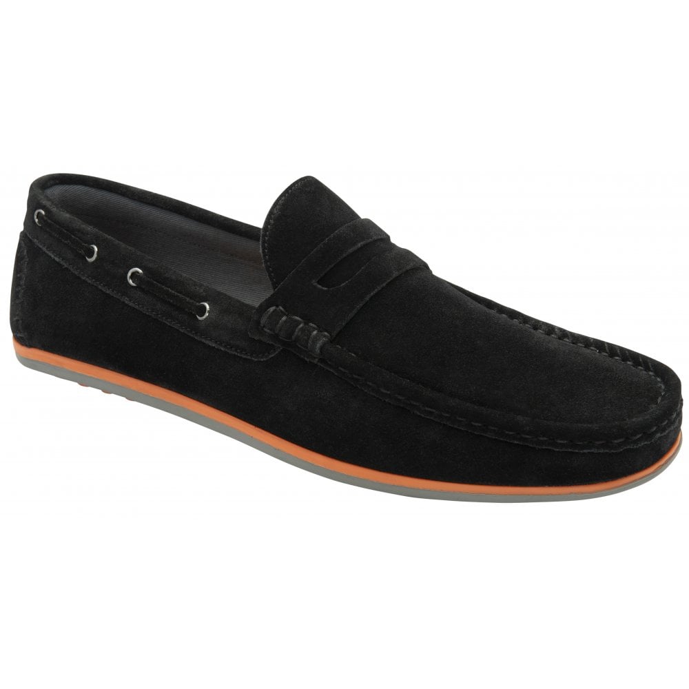 Frank Wright Penny Loafers Dress Shoes Leather 9 Frank Wright – Footlooseoflondon main image 3